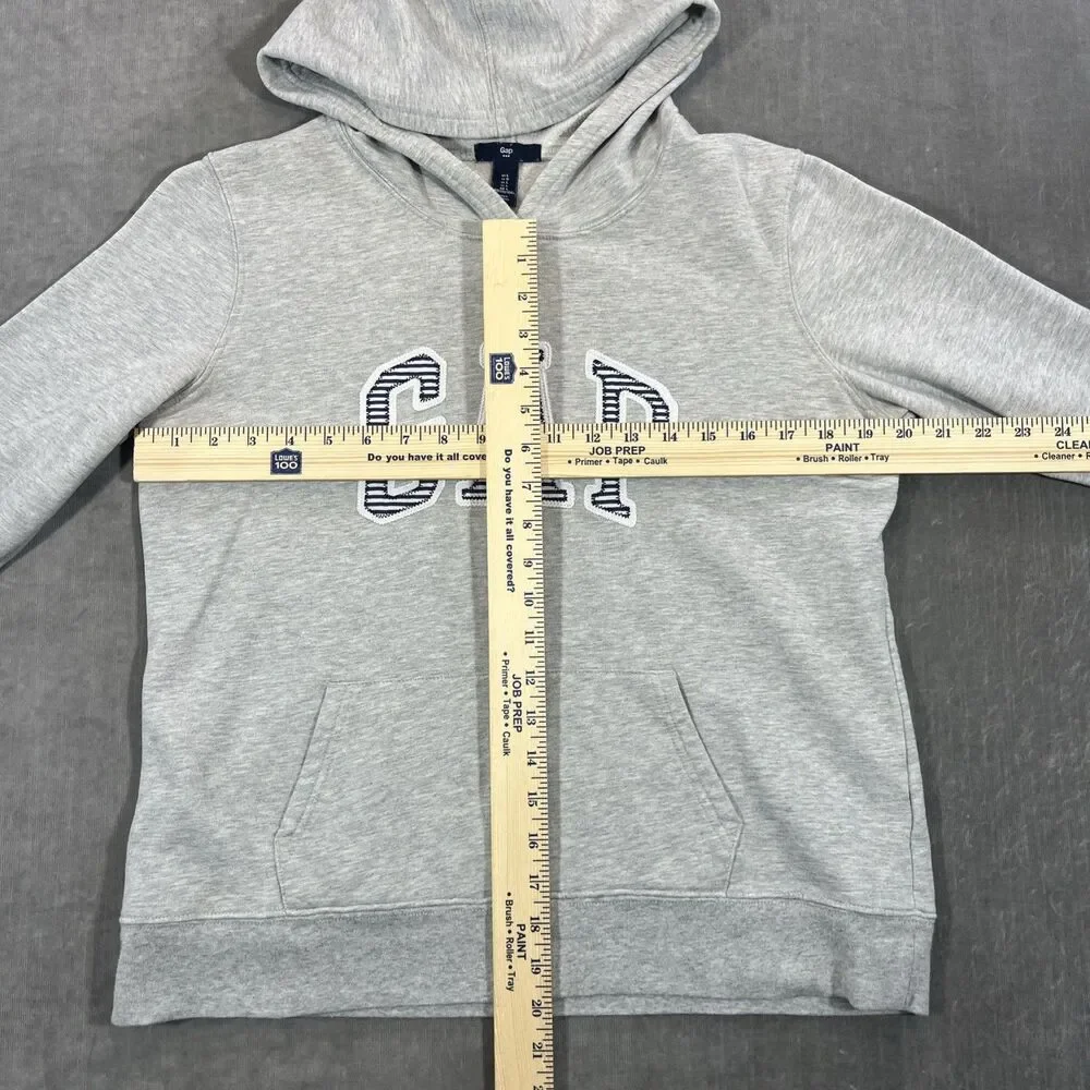 Gap Kids Large Gray Hooded Pullover Sweatshirt‎ Hoodie